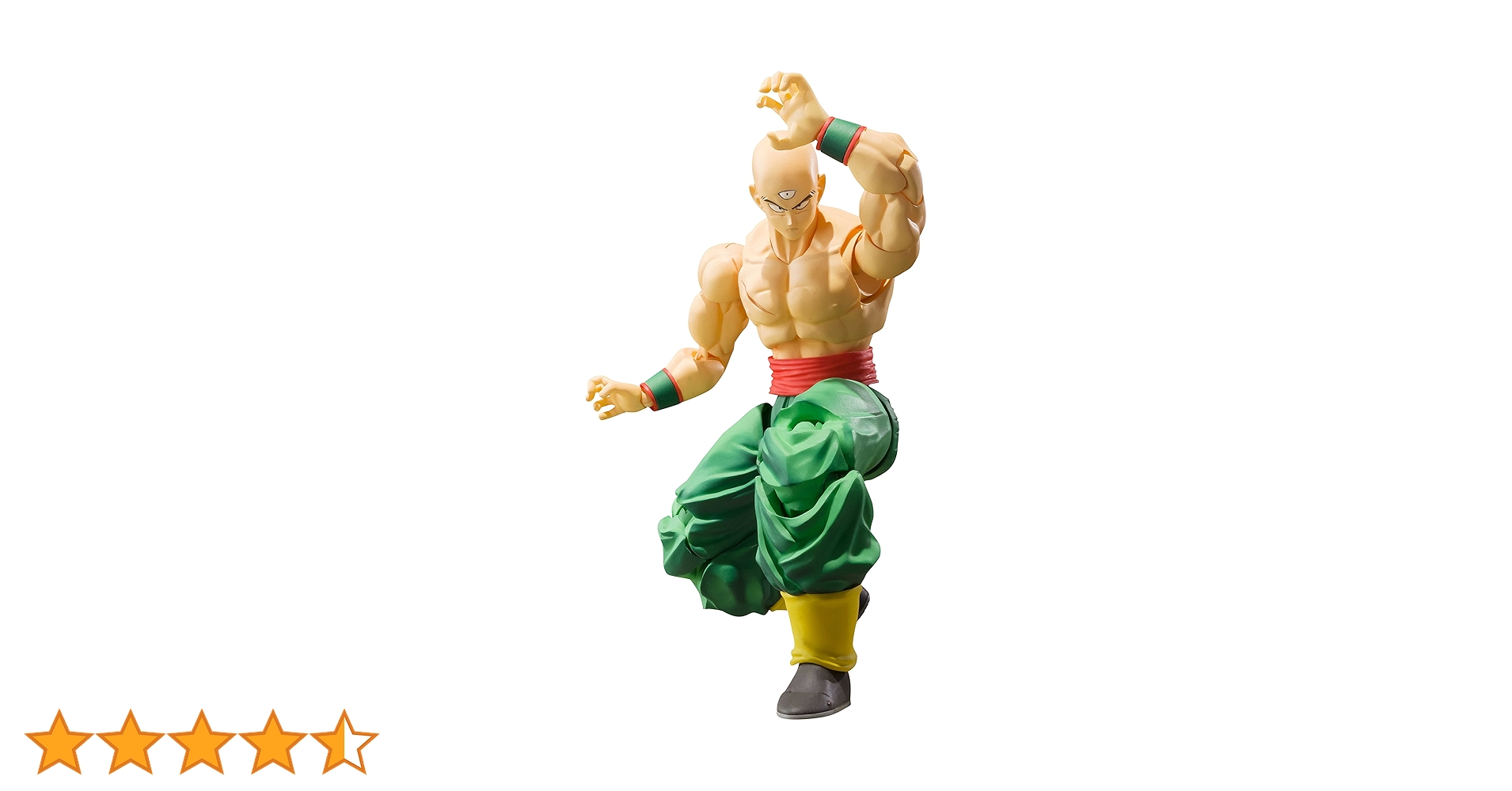 BANDAI - Black Rain s.h.フィギュアーツ 天津飯 S.H.Figuarts 天津飯&餃子 | ドラゴンボールZ フィギュア
